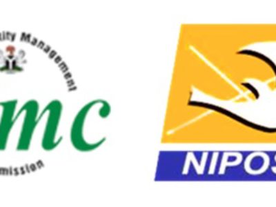 NIMC and NIPOST logos