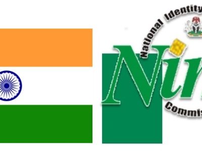 NIMC Nigeria India flags