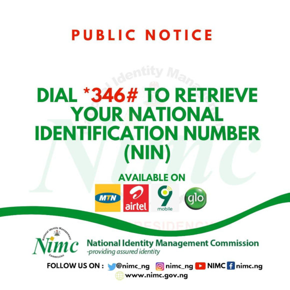 National Identity Management Commission Sms Services