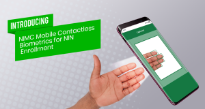 NIMC Mobile Contactless Biometrics Solution banner